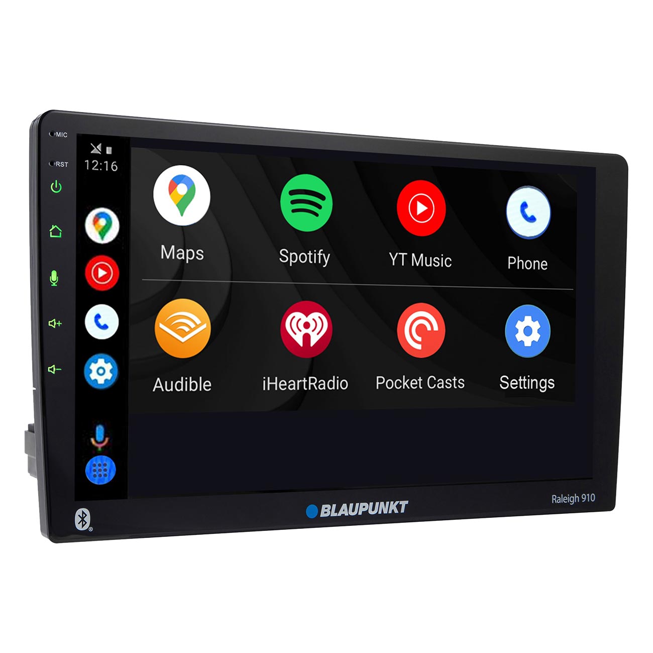 Blaupunkt 10.1" Single DIN Mechless Receiver with Wireless Apple CarPlay / Android Auto & Bluetooth
