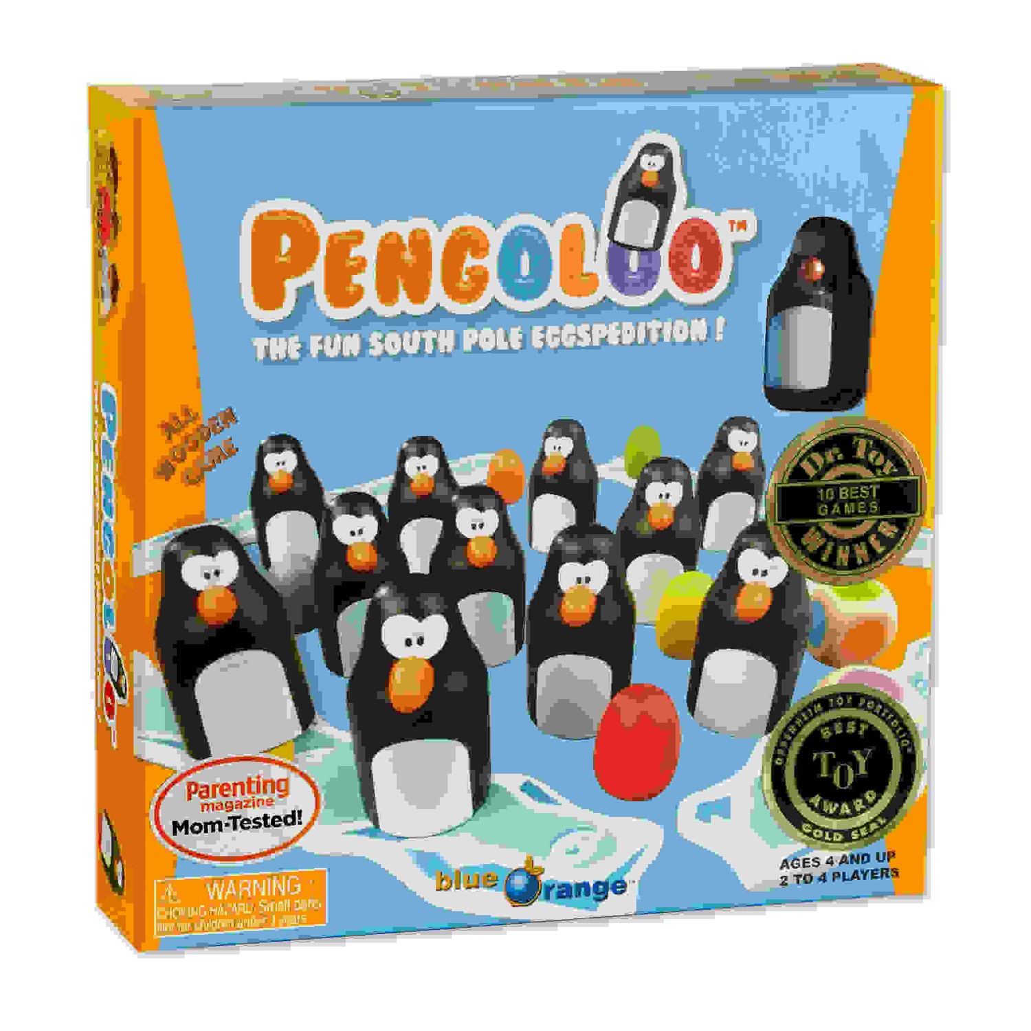 Pengoloo Wooden Skill Building Memory Color Recognition Game for Kids