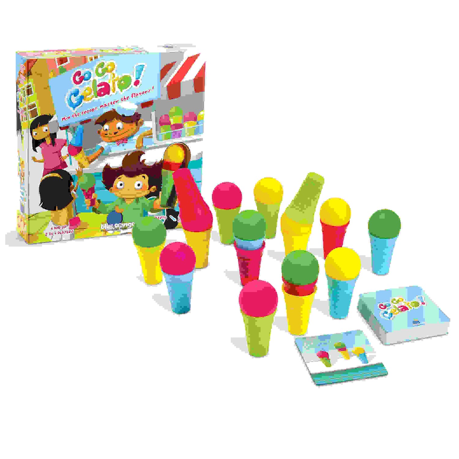 Go Go Gelato! Game, Ages 6 and Up, 2-4 Players