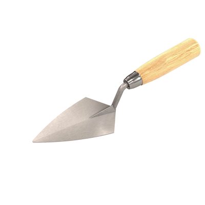 ECONO POINTING TROWEL - 5 1/2" x 2 3/4" WITH WOOD HANDLE