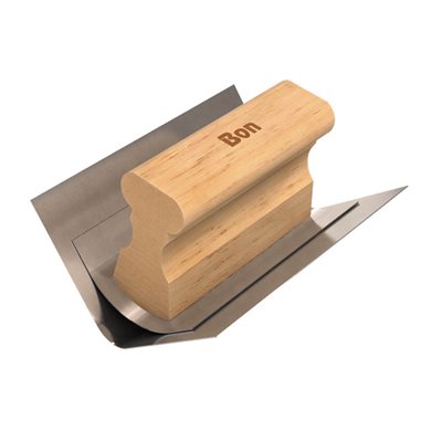 Inside Corner Tool - Ss 3/8" - Wood Handle