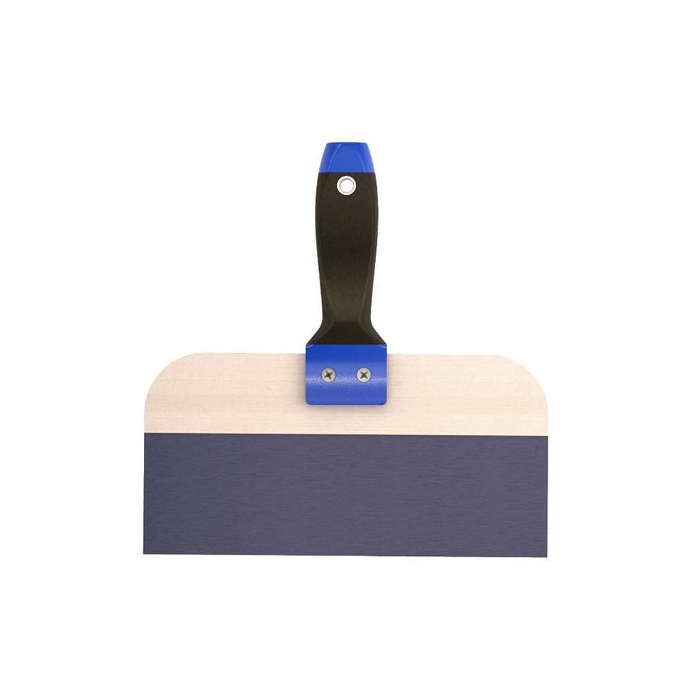 BON 15-342 TAPING KNIFE - BLUE STEEL 14" x 3" - COMFORT GRIP HANDLE