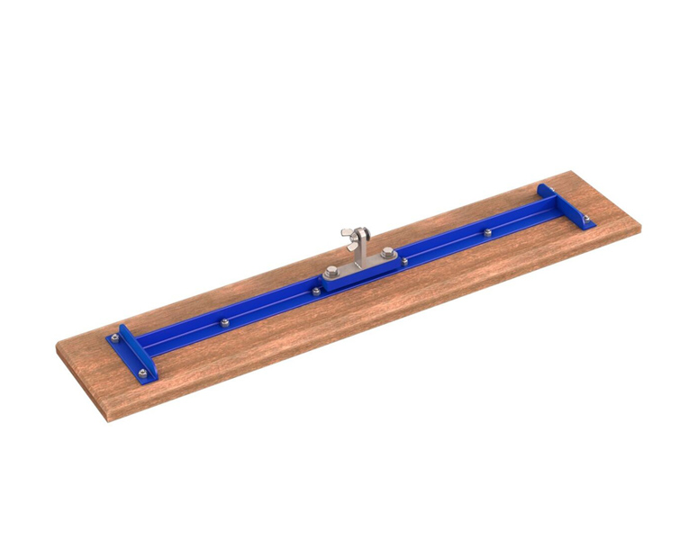 BON 82-137 BULL FLOAT - WOOD 36" x 7-1/4" SQUARE END WITH BRACKET