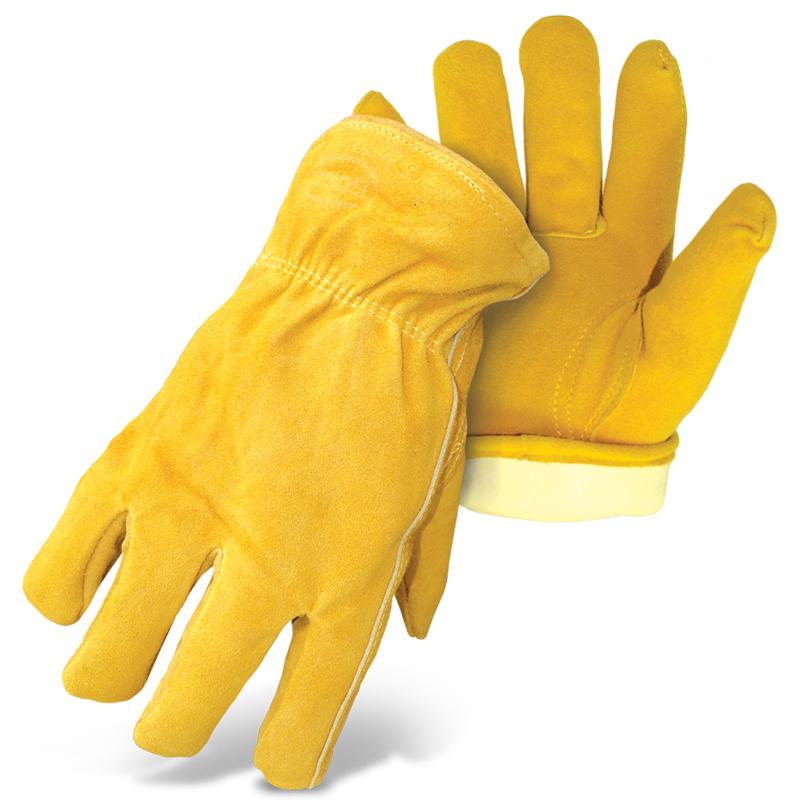 7186S Insulated Split Deerskin Glove