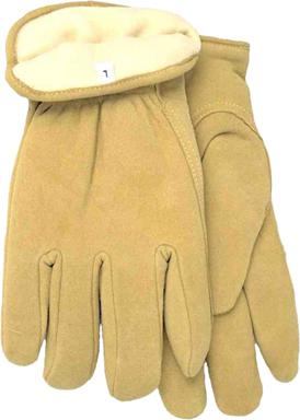 7186L Insulated Split Deerskin Glove