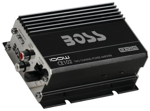 Boss Audio Mini 2 Channel Amplifier 100W MAX