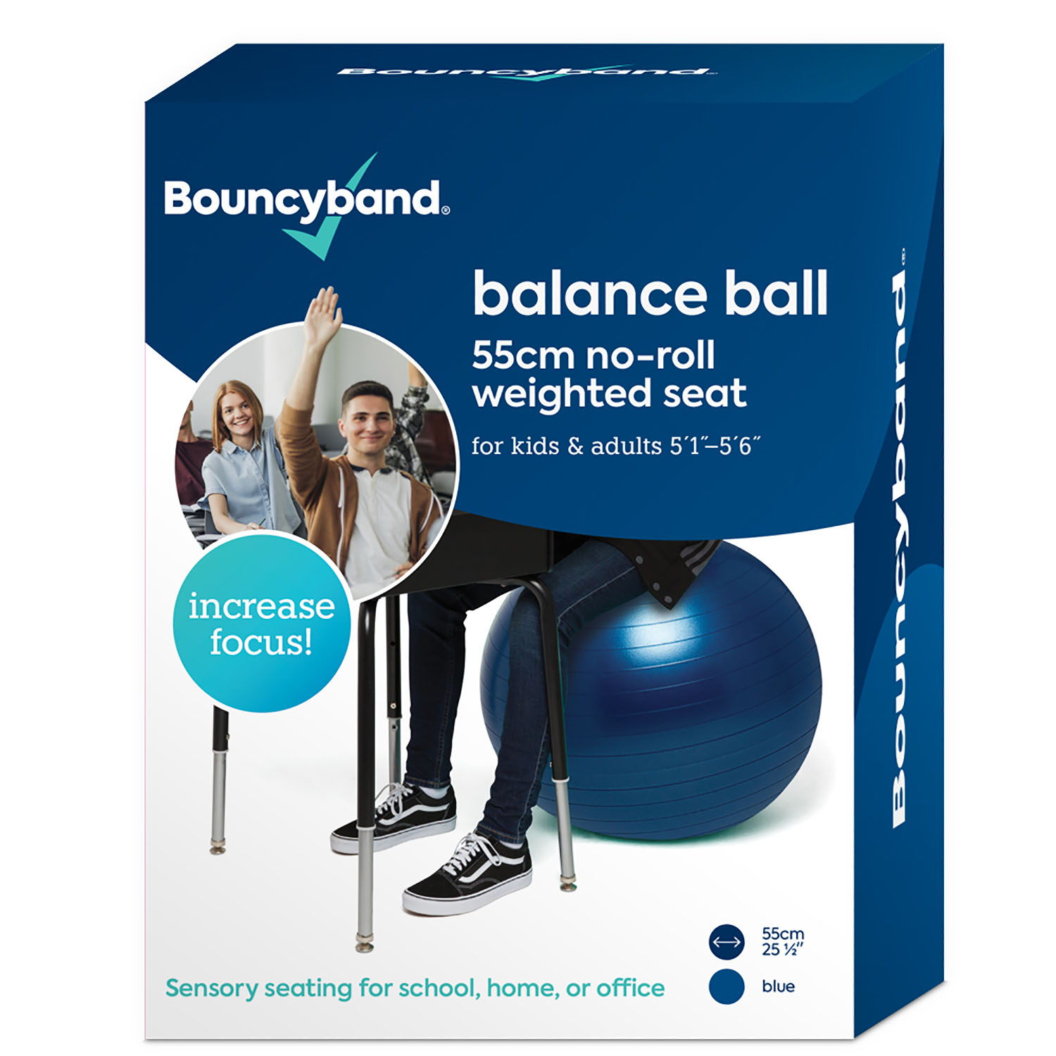 Balance Ball, 55cm, Blue