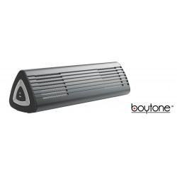 Boytone BT120BK Black Portable Bluetooth Speaker With 3.5 Mm