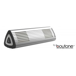 Boytone BT120SL Silver Portable Bluetooth Speaker With 3.5 Mm