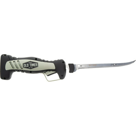 Old Timer 8" Blade Electric Fillet Knife - Rechargeable Lithium Ion Battery