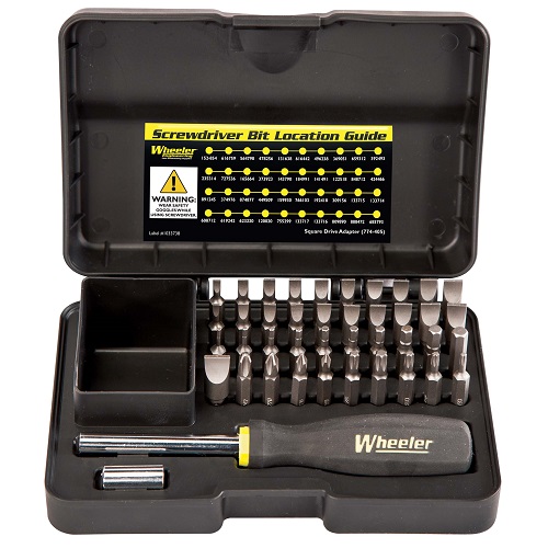 Wheeler Professional Gunsmithing Screwdriver Set 43 pc