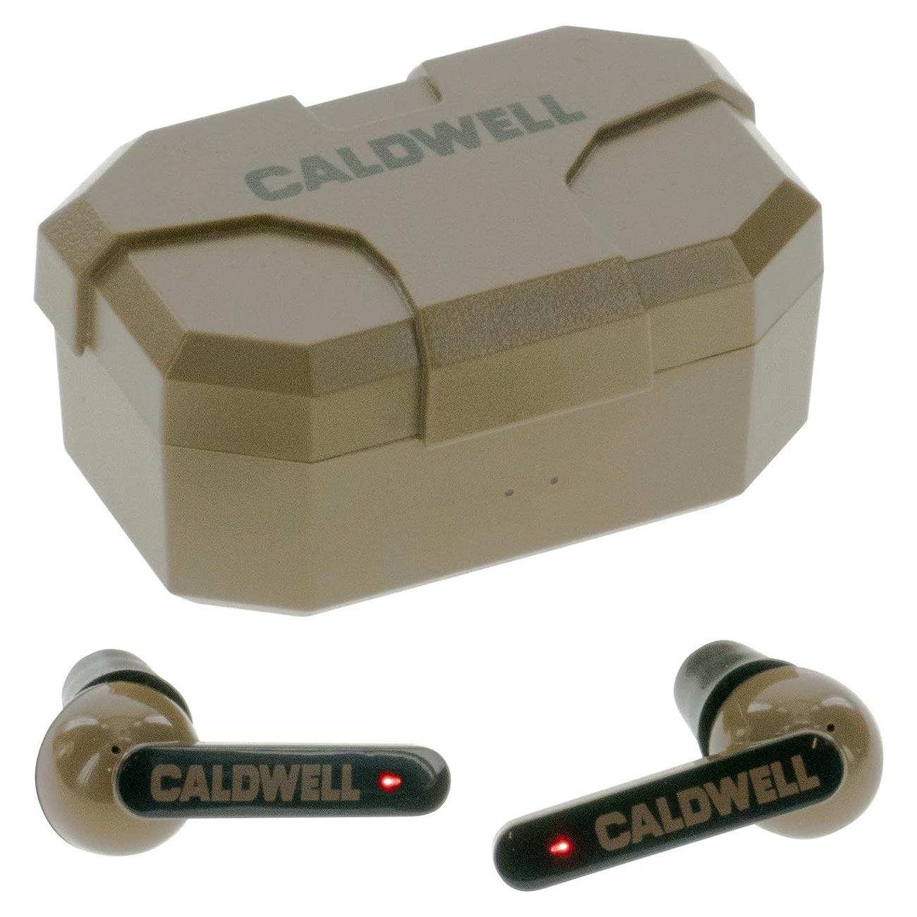 Caldwell E-MAX Shadows 23 NRR - Electronic Hearing Protection with Bluetooth (Color: FDE)