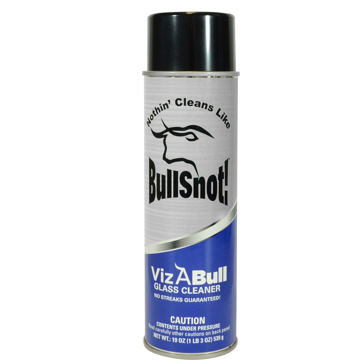 Bullsnot VizABull Glass Cleaner 10899002 Car Window Cleaner and Glass Cleaner Spray - Detail Spray for Auto and Truck 19oz