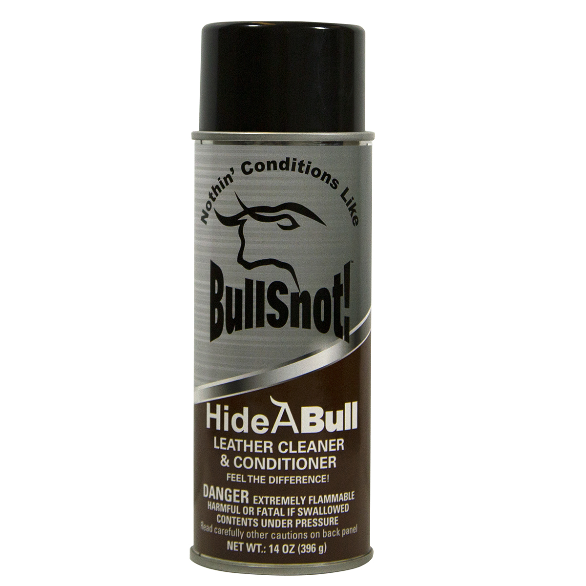 BullSnot HideABull Leather Cleaner and Leather Conditioner 10899010 for Use on Leather Apparel Furniture Car Boat Truck 14oz