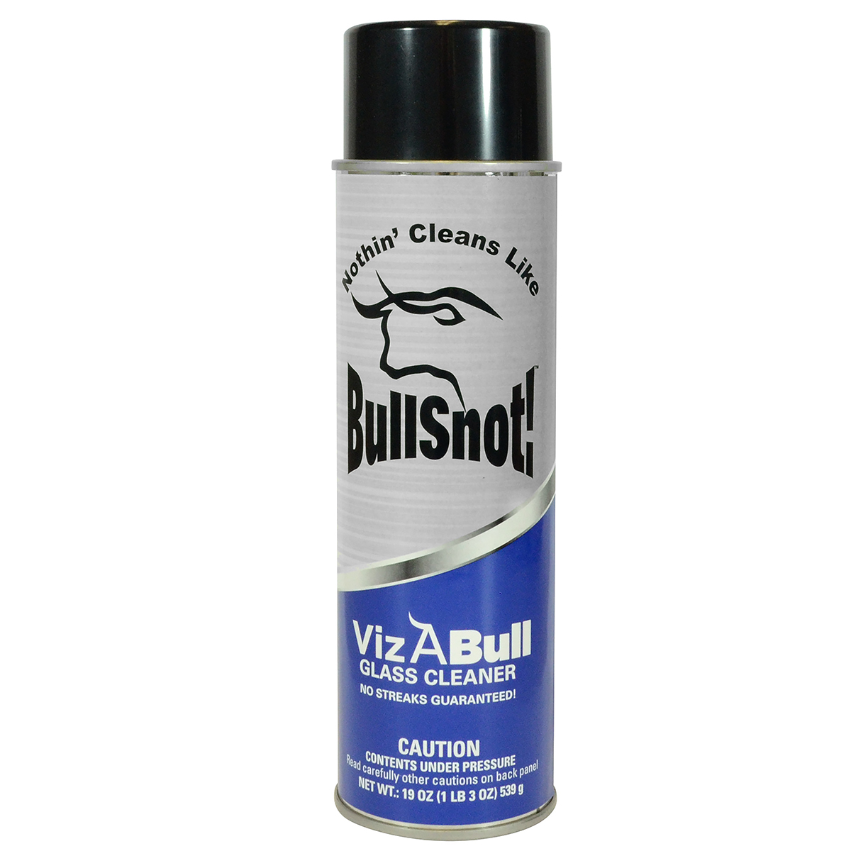 Bullsnot VizABull Glass Cleaner 10899014 Car Window Cleaner and Glass Cleaner Spray - Detail Spray for Auto and Truck 19oz