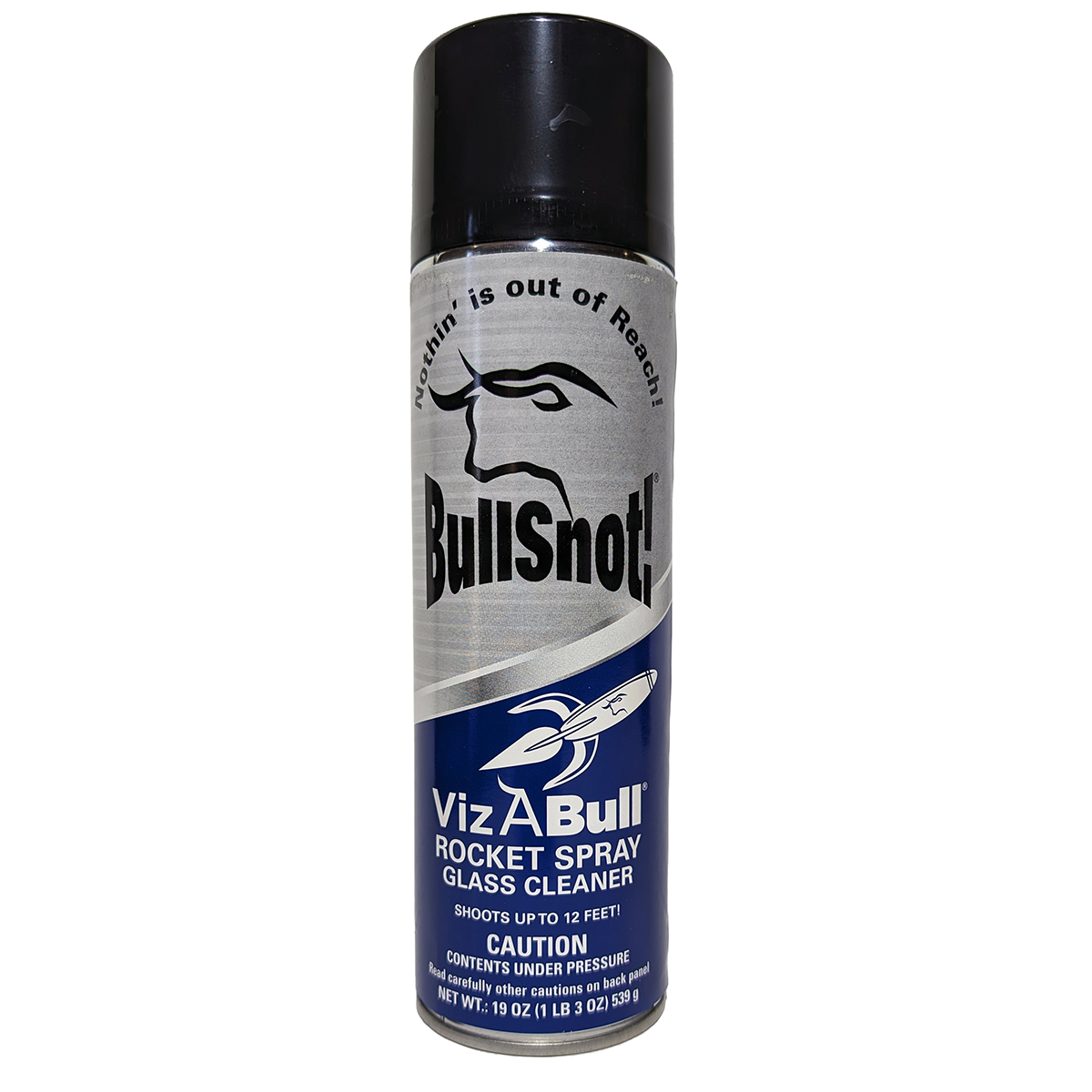 BullSnot VizaBull Rocket Spray Glass Cleaner 10899021 Windshield Glass Cleaner Truck Cleaning Supplies 19oz