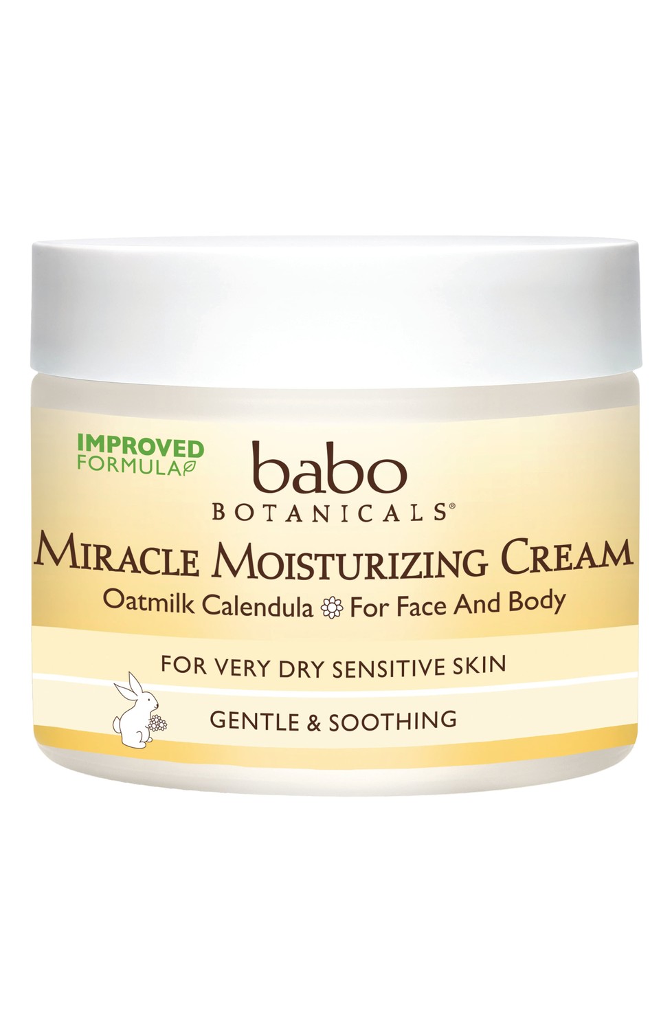 Babo Botanicals Miracle Cream Moisturizing Oatmilk 2 oz