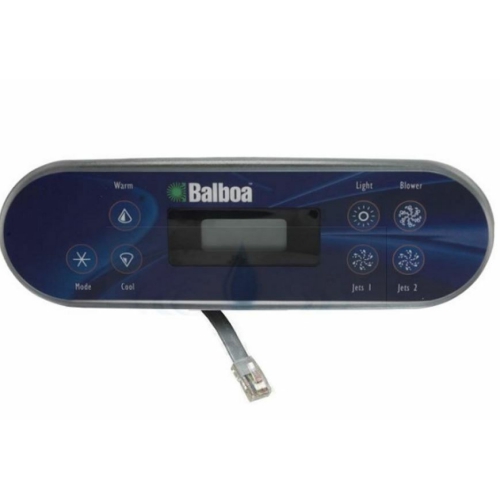 Spaside Control, Balboa VL700S, Oblong, 7-Button, LCD, No Overlay