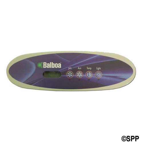 Spaside Control, Balboa ML260, Oval, 4-Button, LCD, Jets-Aux-Temp-Light