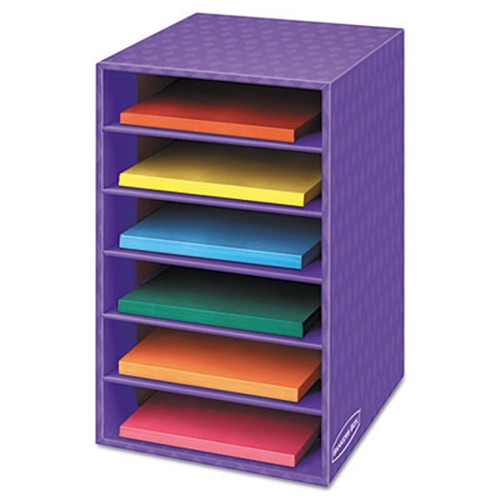 Fellowes 6 Compartment Shelf Organizer - 6 Compartment(s) - Compartment Size 2.63" x 11" x 13" - 18" Height x 11.9" Width x 13.3