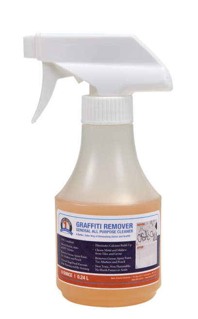 1 Shot Graffiti Remover and Cleaner (8 oz) with trigger sprayer