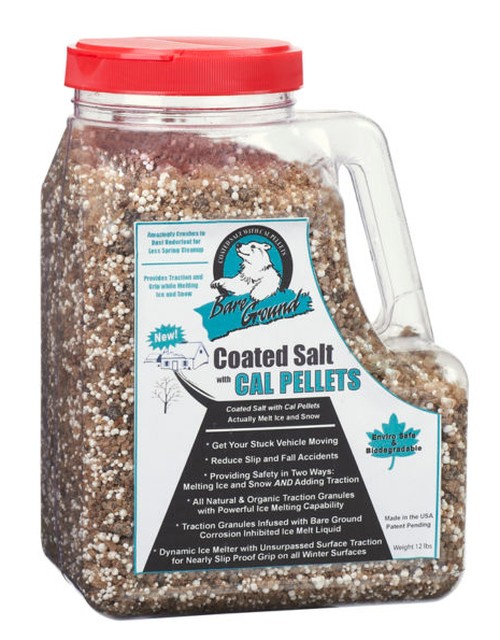 12lb Jug of Bare Ground Coated Granular Blend with Calcium Chloride Pellets