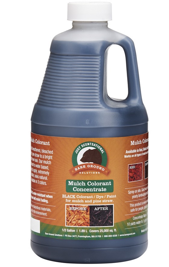 Just Scentsational Black Bark Mulch Colorant Concentrate Half Gallon