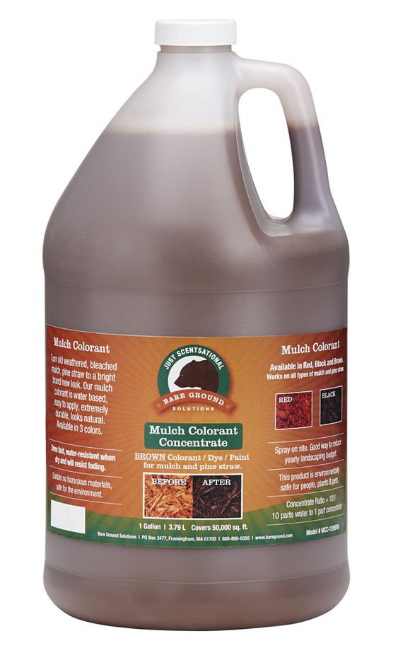 Just Scentsational Brown Bark Mulch Colorant Concentrate Gallon