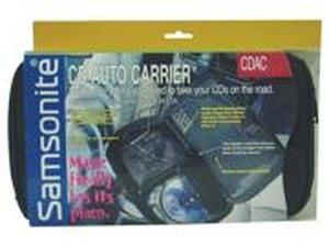 Samsonite CD Auto Carrier - Holds Player & 24 Cd's