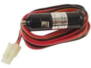Diesel 3-Wire 5' Cobra 19 Plus Power Cord With 2 Amp Fused Cigarette Lighter Plug