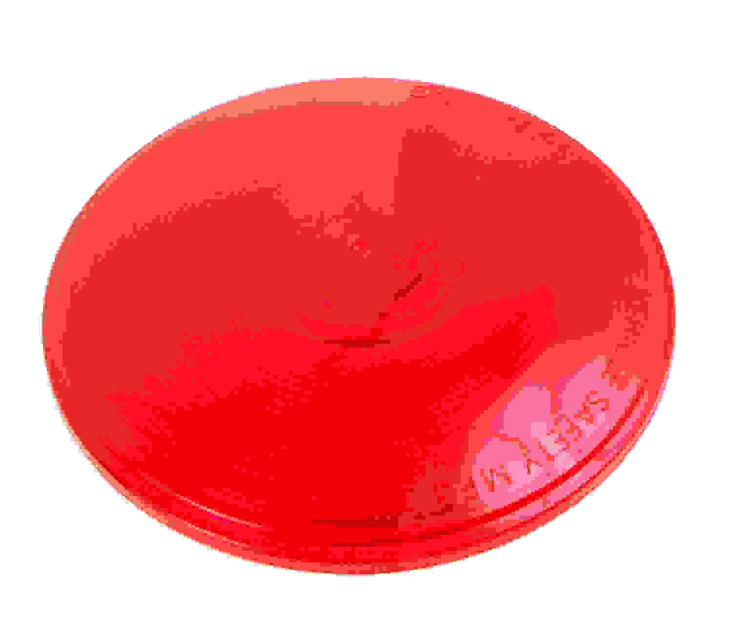 4-1/4 RED REPLACEMENT SNAP IN LENS (BULK)