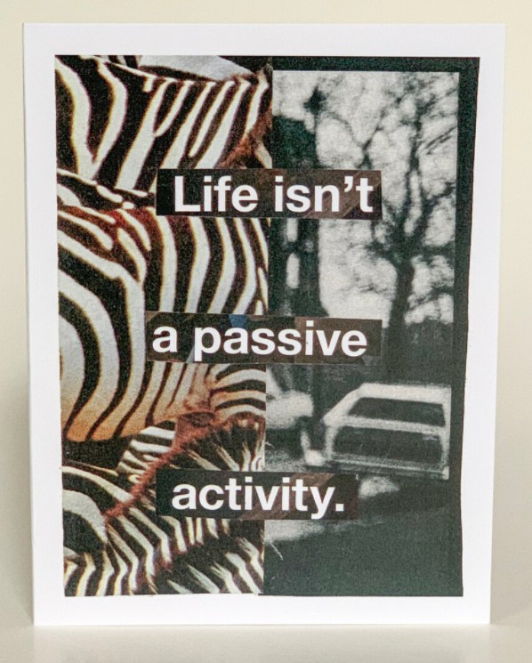 Anytime Greeting Card (Pack of 6) - Life Isn't a Passive