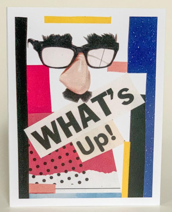 Anytime Greeting Card (Pack of 6) - What's Up!