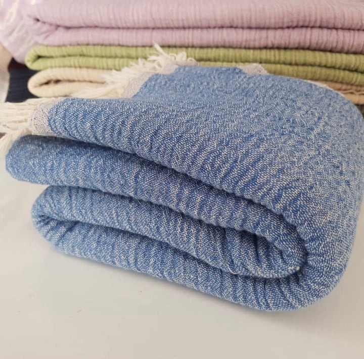 Soft Turkish Towel - BlueCocoon Soft