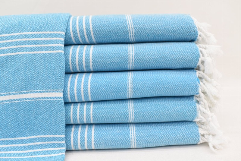 Turkish Towel - TurquoiseMonaco