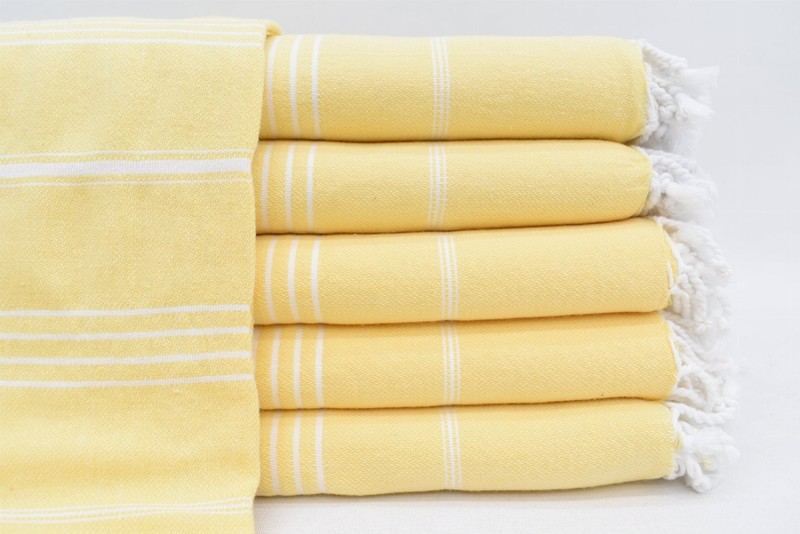 Turkish Towel - YellowMonaco