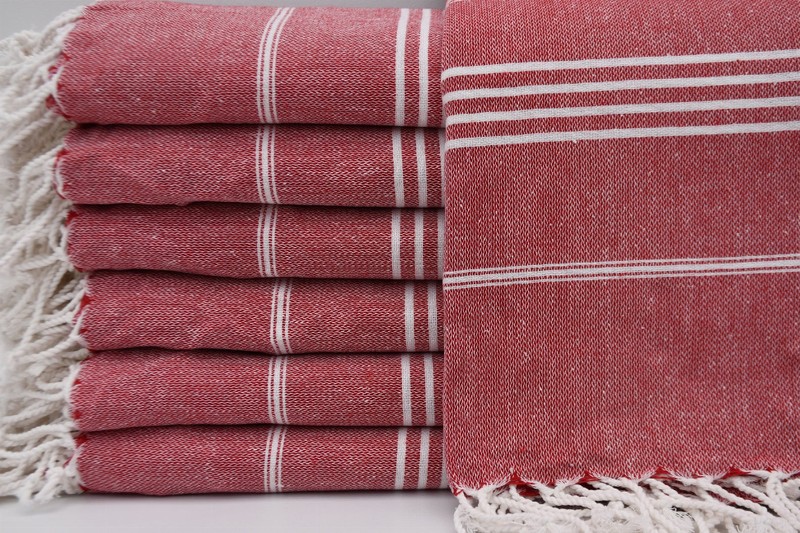 Turkish Towel - RedMonaco