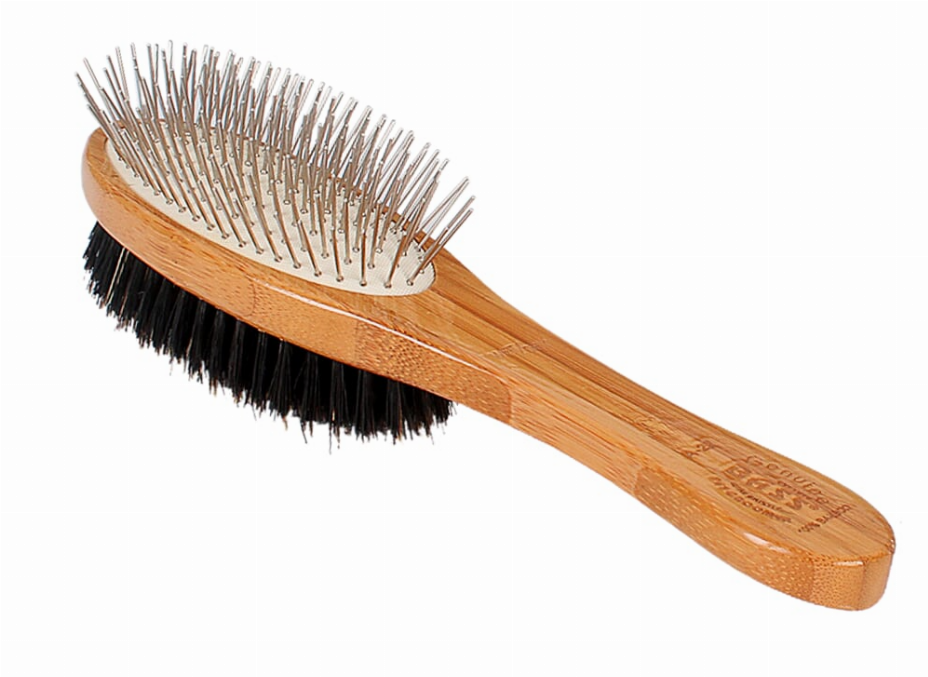 Bass Brushes- Dual Sided Pet Brush Oval Style
