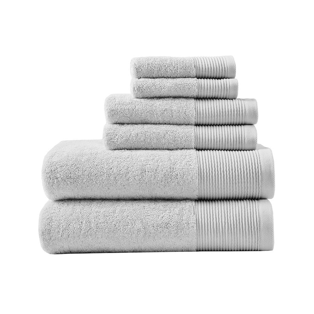 20% Tencel/Lyocel 75% Cotton 5% Silverbac 6pcs Towel Set BR73-3750