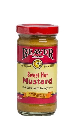 Beaver Sweet Hot Mustard (12x4OZ )