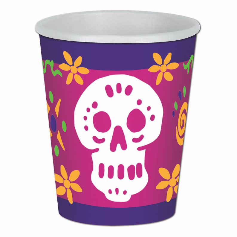 Beverage Cups for Parties & Occasions - 9 OzDay of the DeadDay Of The Dead