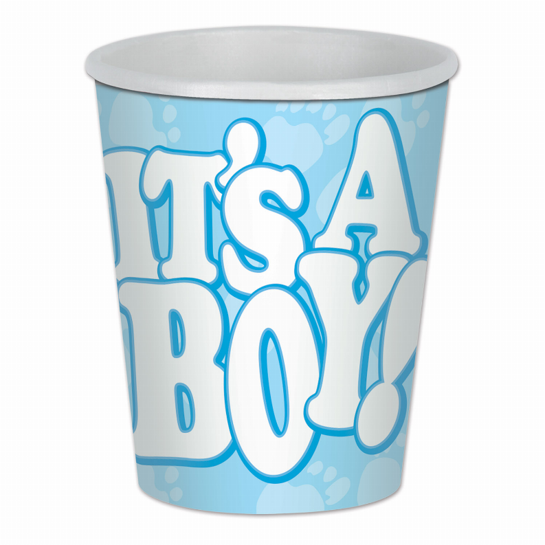 Beverage Cups for Parties & Occasions - 9 OzBaby ShowerIt's A Boy!