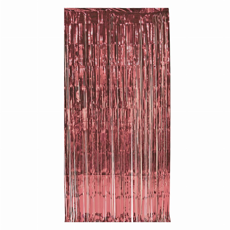 Curtains - 8 ft x 3 ftrose gold