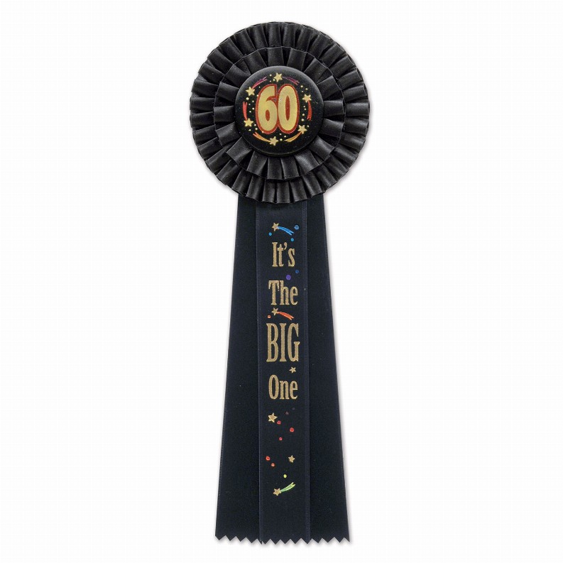 Deluxe Rosettes - 4.5 in x 13.5 inOver-The-Hill60 It's The Big One