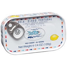 Bela Lightly Smoked Sardine Lemon Flavored Extra Virgin Olive Oil (12x4.25 Oz )