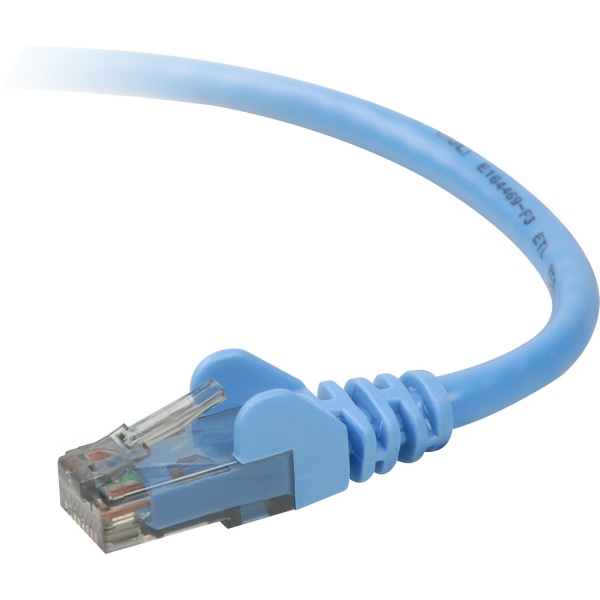 15' Cat6 SnaglessPtch Cbl Blue