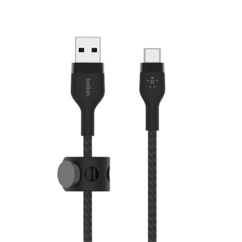 USB A to USB C BRAID Silicone 2M