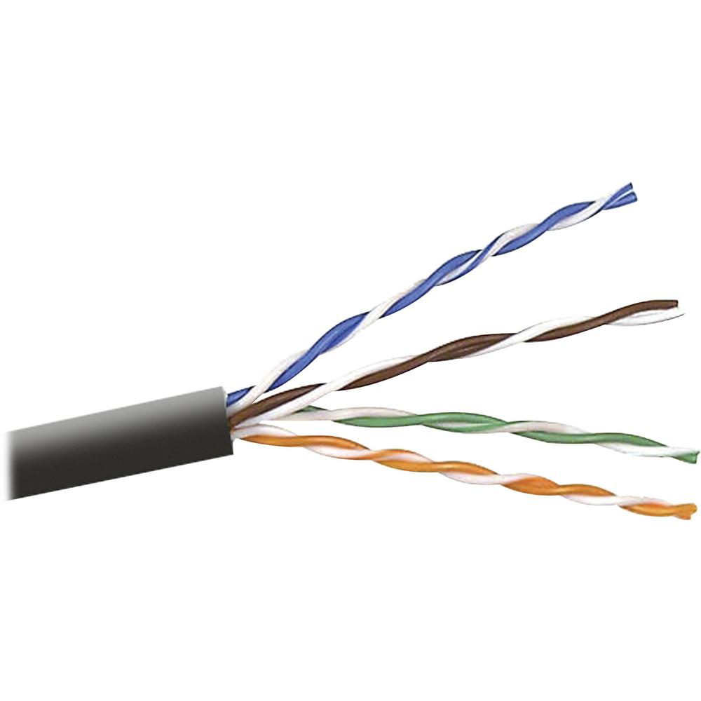 Belkin Category 6 Stranded Bulk Cable - 1000 ft Category 6 Network Cable for Network Device - First End: 1 x Bare Wire - Second 