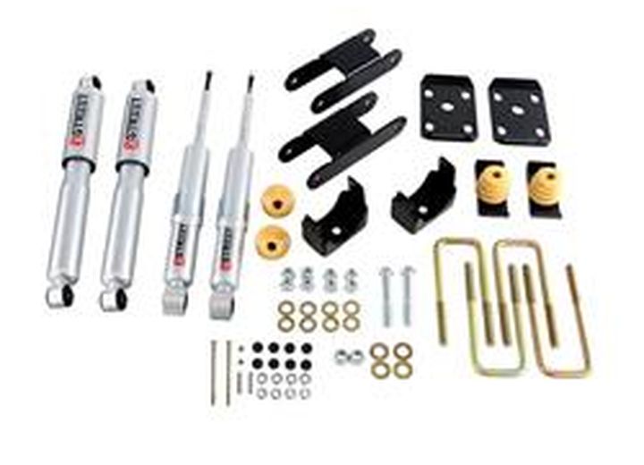 18-20 COLORADO/CANYON (EXT/CREW CAB SHORT BED) LOWERING KIT 0-3IN F/4IN R W/STREET SHOCKS