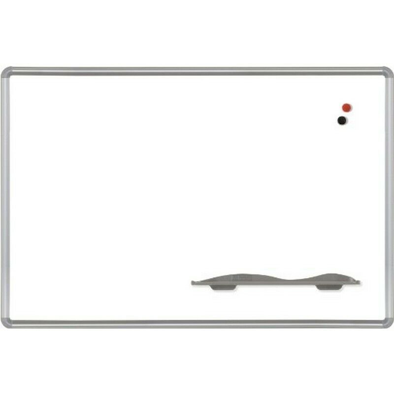 Best-rite Porcelain Dry Erase Board, 48x36, Silver Aluminum Frame 
